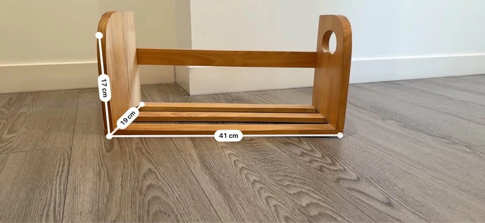 Wooden Desktop Book Rack - photo 4