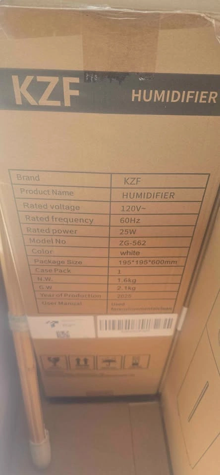 KZF humidifier 9L capacity with remote - photo 3