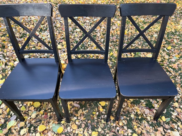 IKEA ingolf chairs (3)