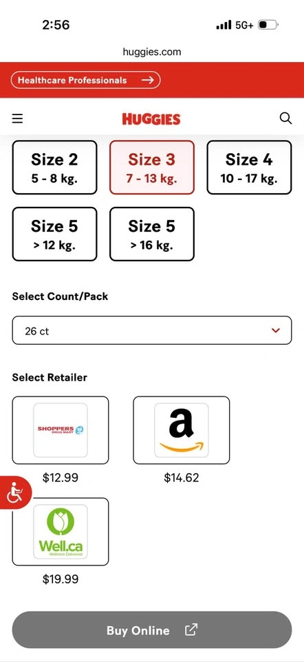 Huggies Diapers – Size 3 - photo 3