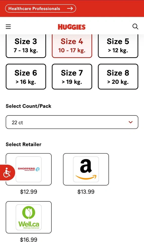 Huggies Diapers - Size 4 - photo 3