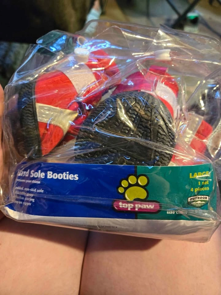 Top Paw Hard Sole Dog Booties- Large - photo 3