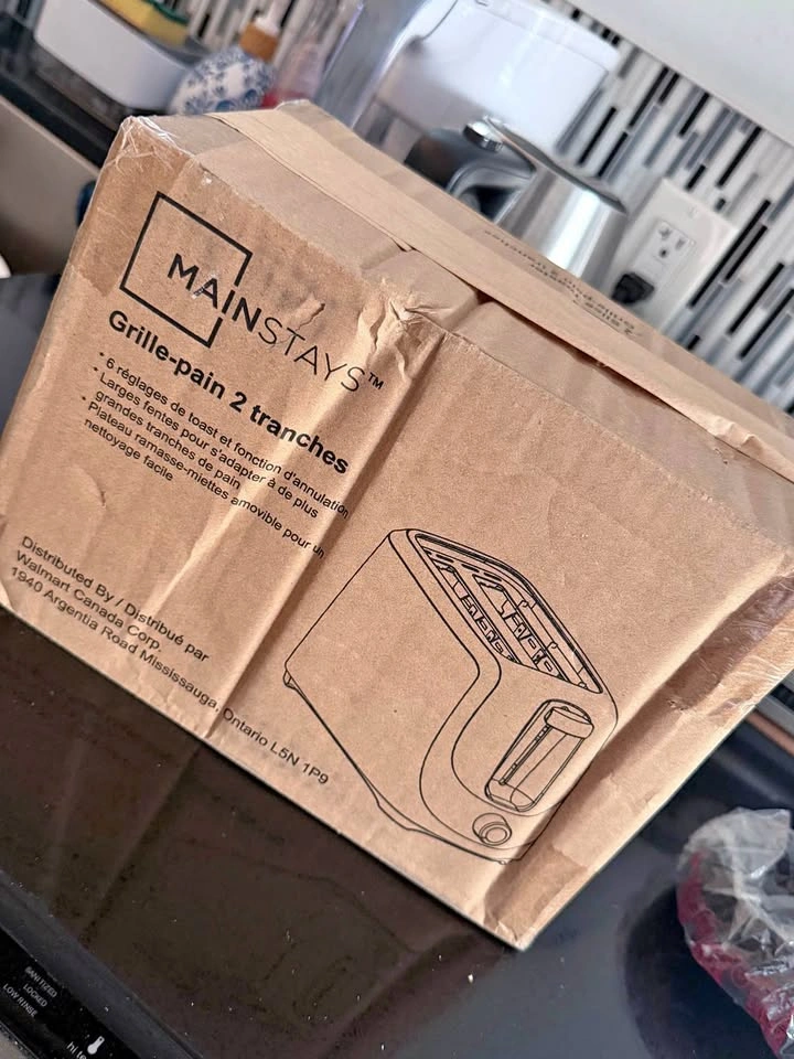 Mainstays 2-Slice Toaster (Brand New, Unopened!)