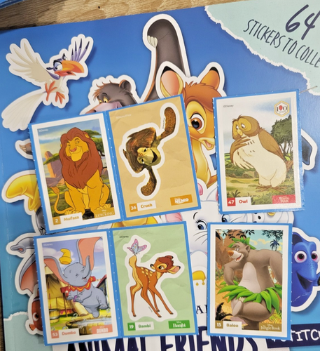 Disney Animal Friends Stickers Esso Loblaws - Lot of 6 - photo 2