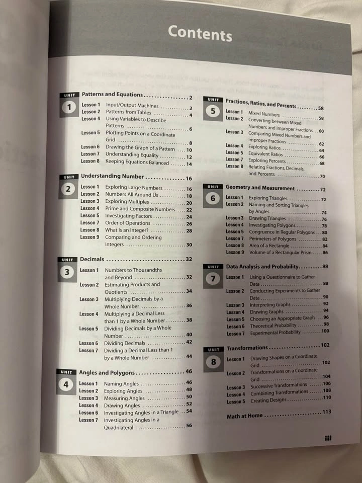 Math Makes Sense 6 Practice and Homework Book - Teacher's Editio - photo 3