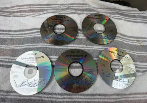 Sony Vaio Recovery Lot
