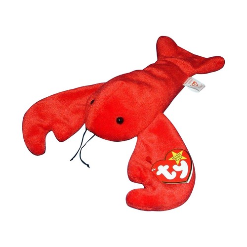 McDonald’s Ty Teenie Beanie Baby PINCHERS Lobster #5 Vintage 90s