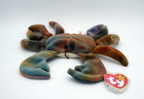 Ty Teenie Beanie Baby Claude the Crab #9 - New Sealed 1999 - photo 2