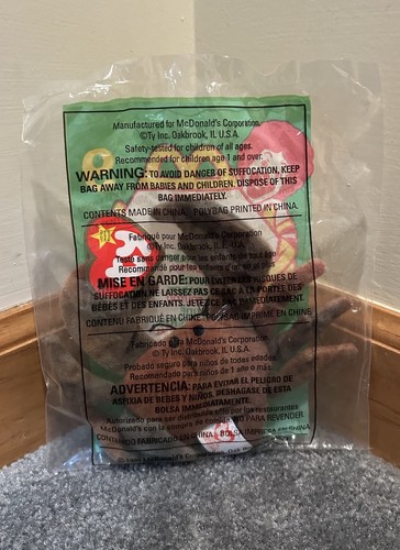 Ty Teenie Beanie Baby Claude the Crab #9 - New Sealed 1999 - photo 3