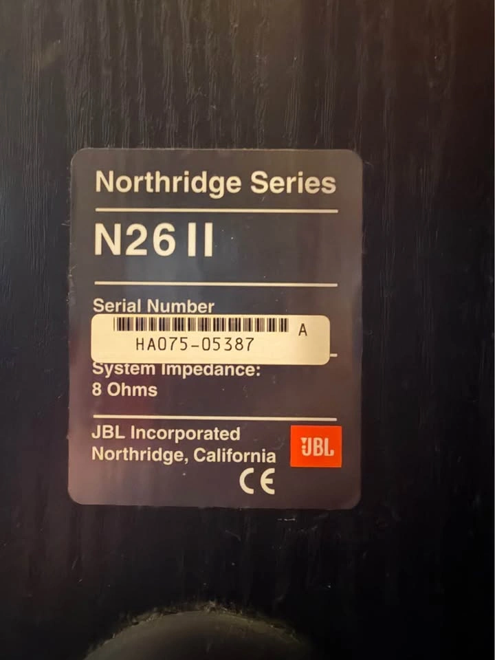 JBL N26 II Bookshelf Speakers - photo 5