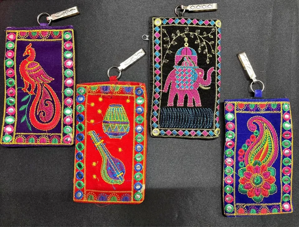 Embroidered Pouches thumbnail
