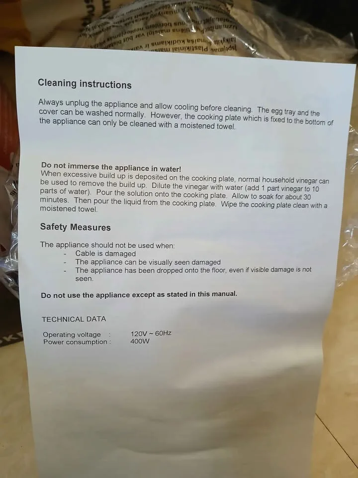 Egg cooker image indicator(4)