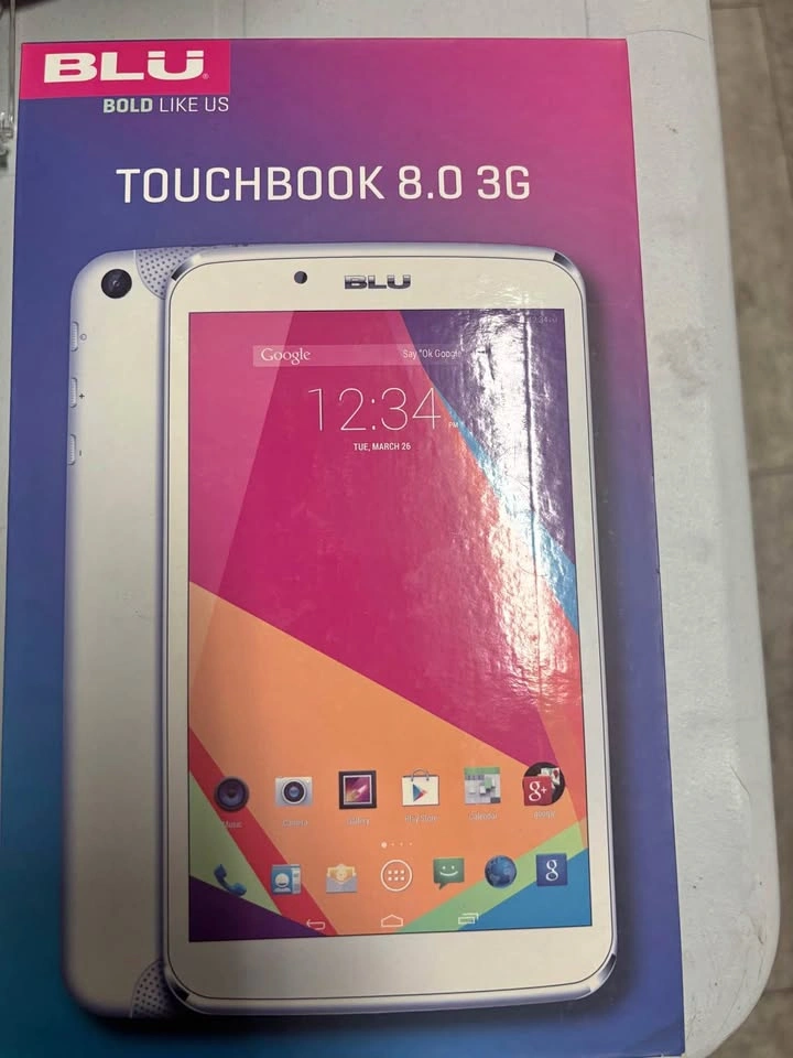 BLU Touchbook 8.0 3G Tablet