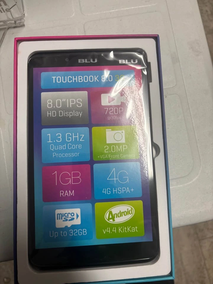 BLU Touchbook 8.0 3G Tablet - photo 5