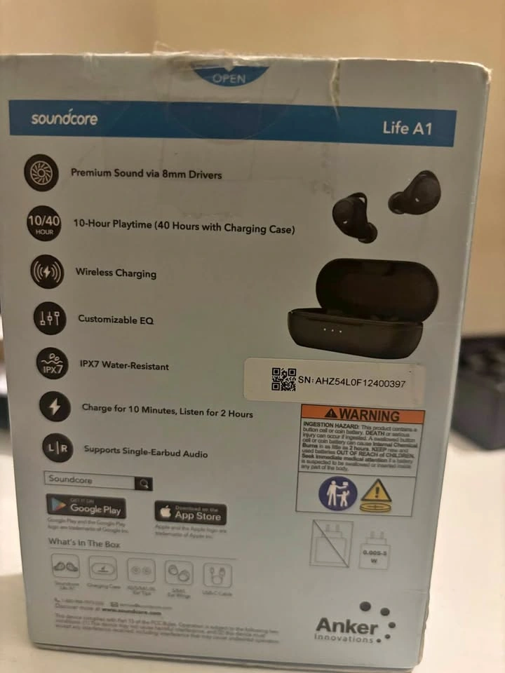 Soundcore by Anker Life A1 True Wireless Earbuds