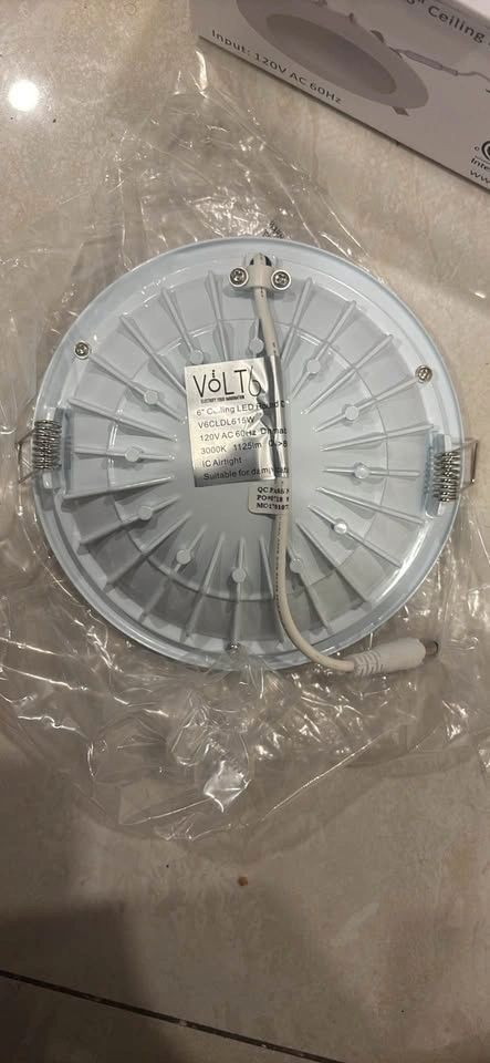 Volt6 6" Ceiling LED Round Dome Light (12 in the box) - photo 5