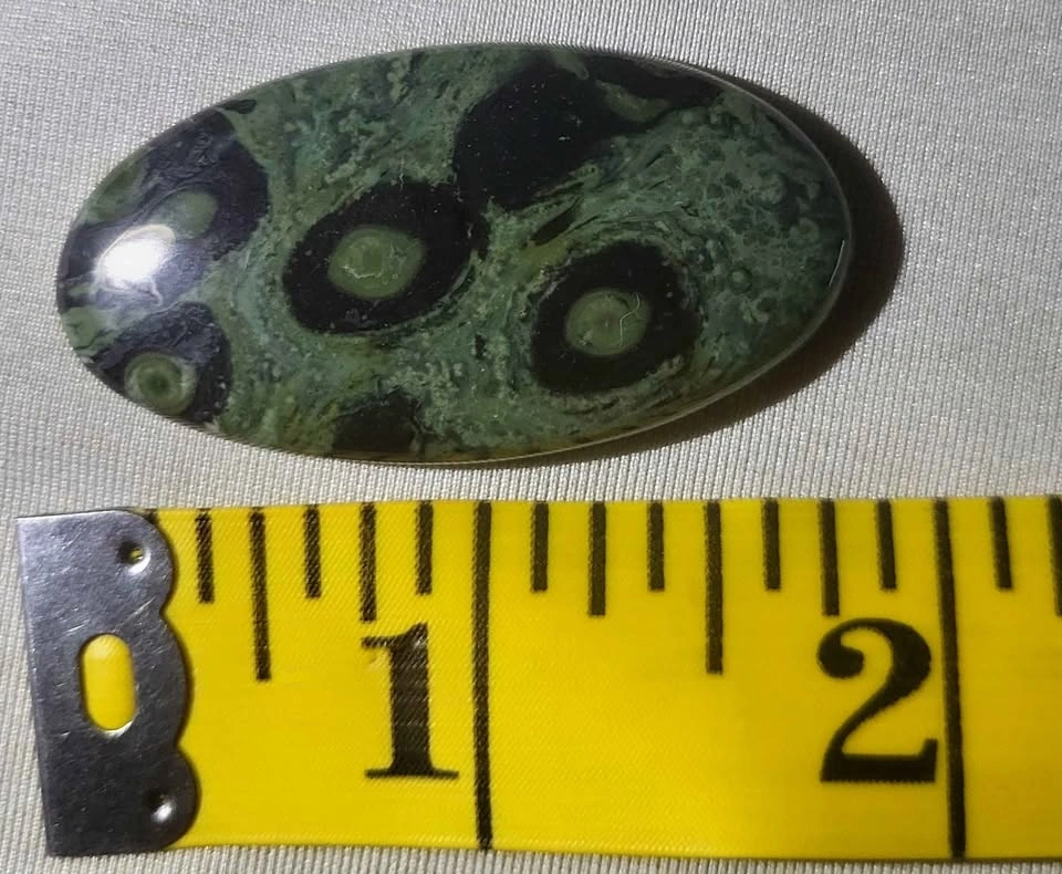 Kambaba Jasper Cabochon #1 - photo 2