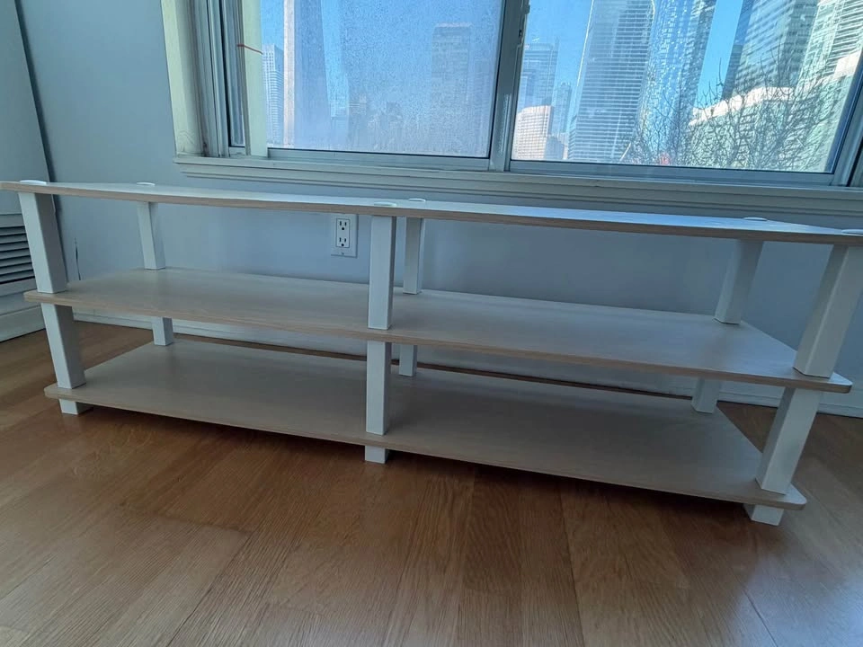 Furinno 3-Tier Wide Shoe Rack / Low Shelf (47") - photo 2