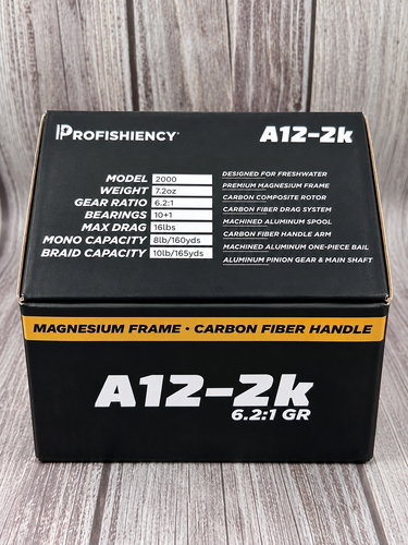 ProFISHiency A12-2K 2000 Spinning Reel 6.2:1 10+1 Bearings - photo 3