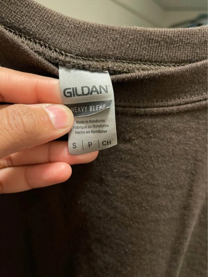 Gildan Heavy Blend Brown Crewneck Sweatshirt - Small - photo 2