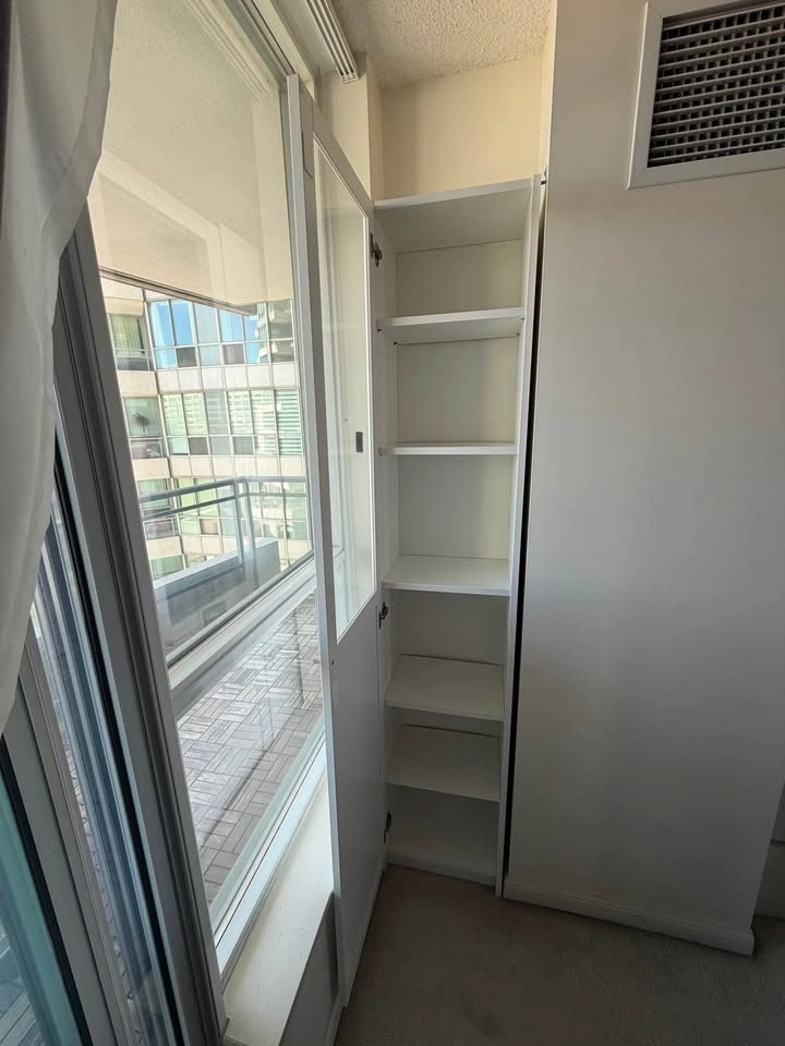 IKEA BILLY Bookcase with OXBERG Glass & Panel Doors – White - photo 2