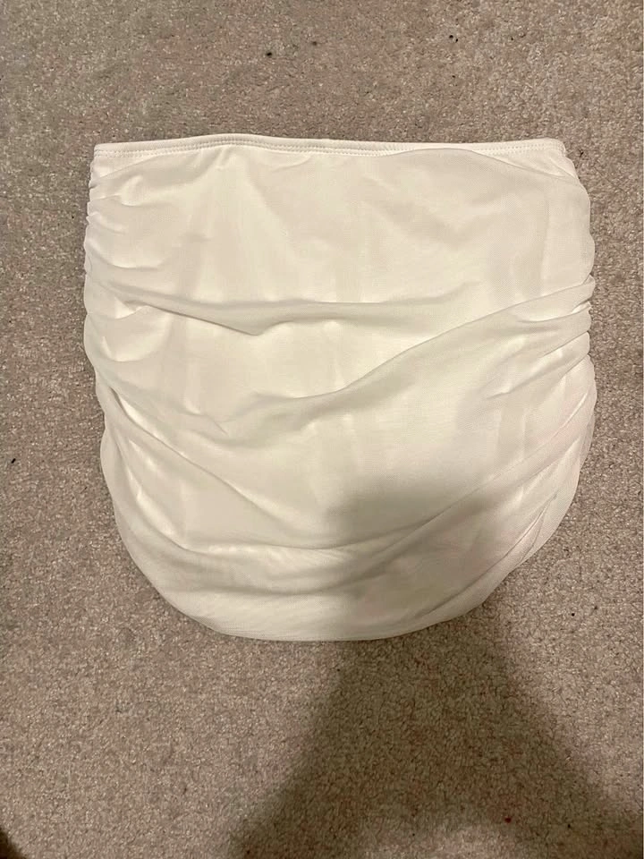 SHEIN White Skirt Size XS