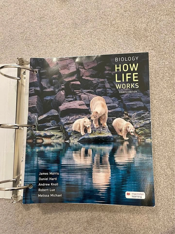 Biology How Life Works Fourth Edition Textbook