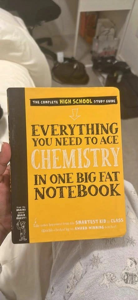 EVERYTHING YOU NEED TO ACE CHEMISTRY IN ONE BIG FAT NOTEBOOK