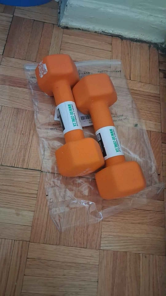 GoZone Yoga Mat and Dumbbells - photo 2