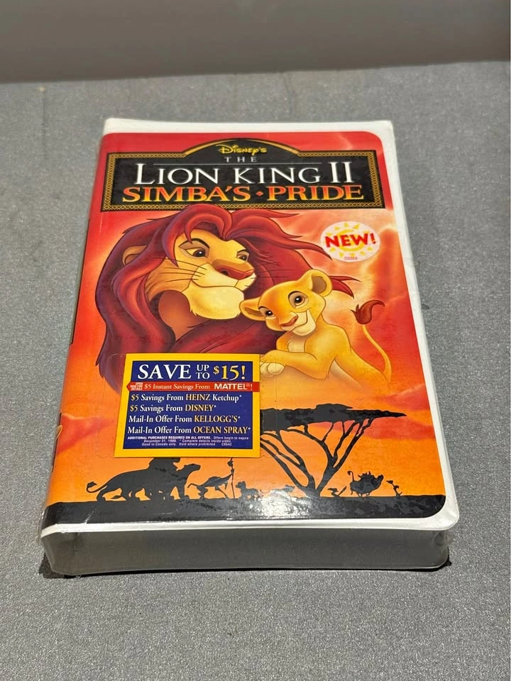 Disney The Lion King II: Simba's Pride VHS