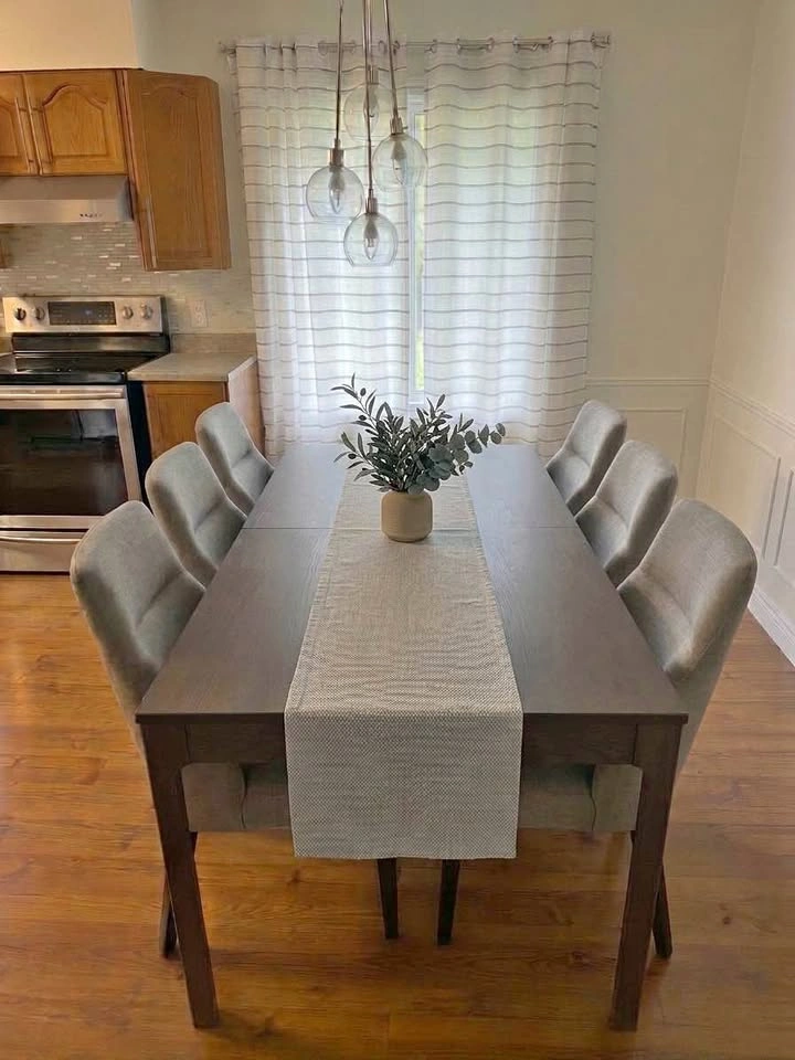 IKEA EKEDALEN Extendable Dining Table and 6 GABI Chairs