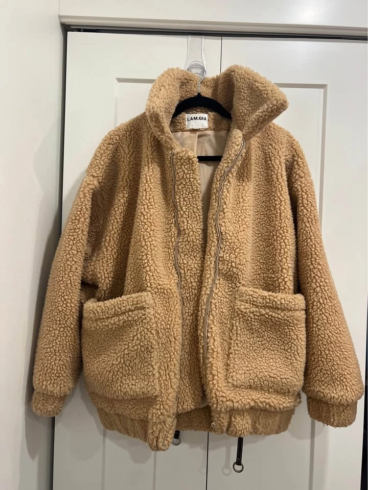 IAMGIA Pixie Coat – Caramel | Size XS – $110 OBO - photo 5