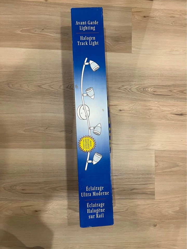 New 4-Light Track Lighting Fixture – Never Opened - photo 2