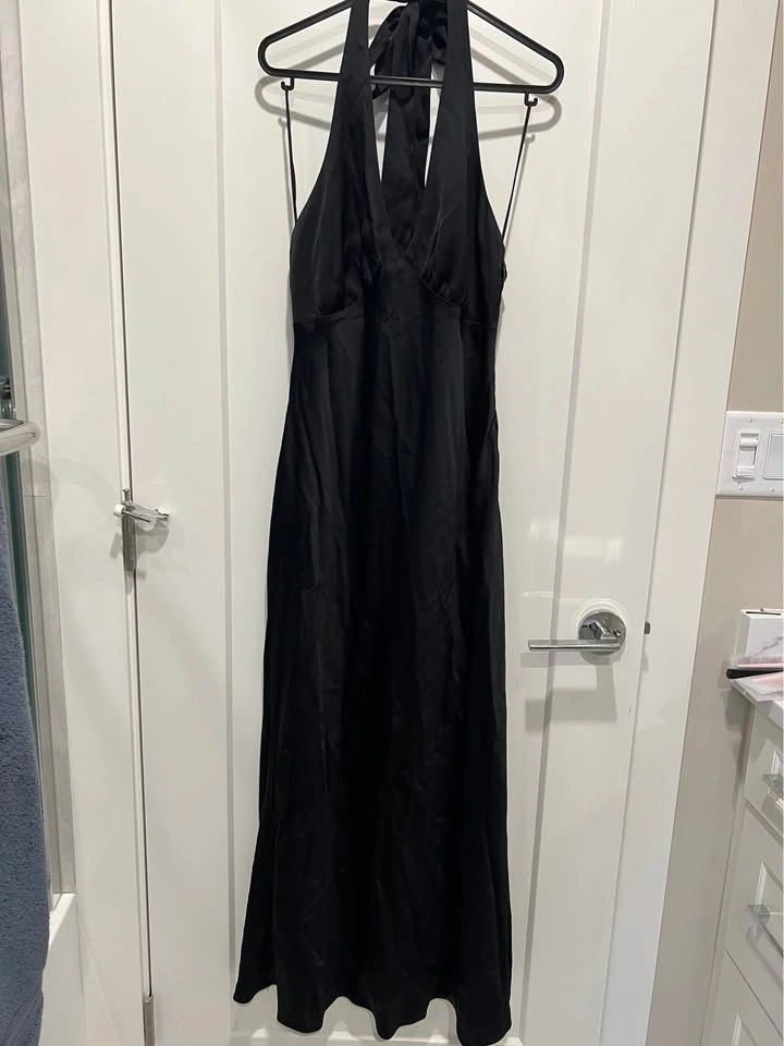 The A&F Julia Slip Halter Maxi Dress - photo 4