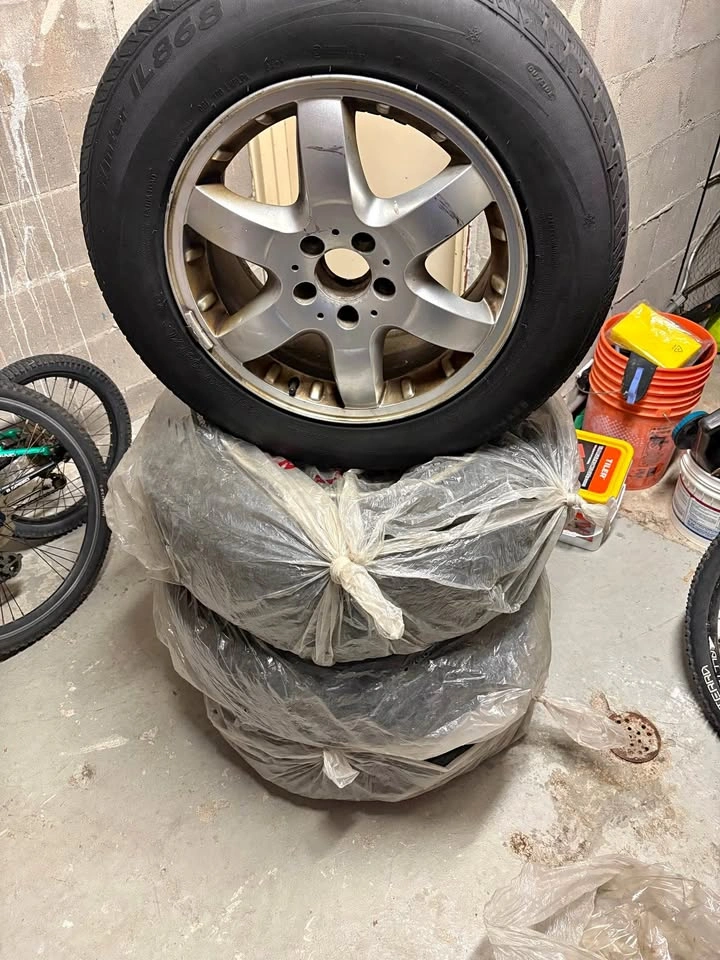 Winter tires 235/65/17 1 year old