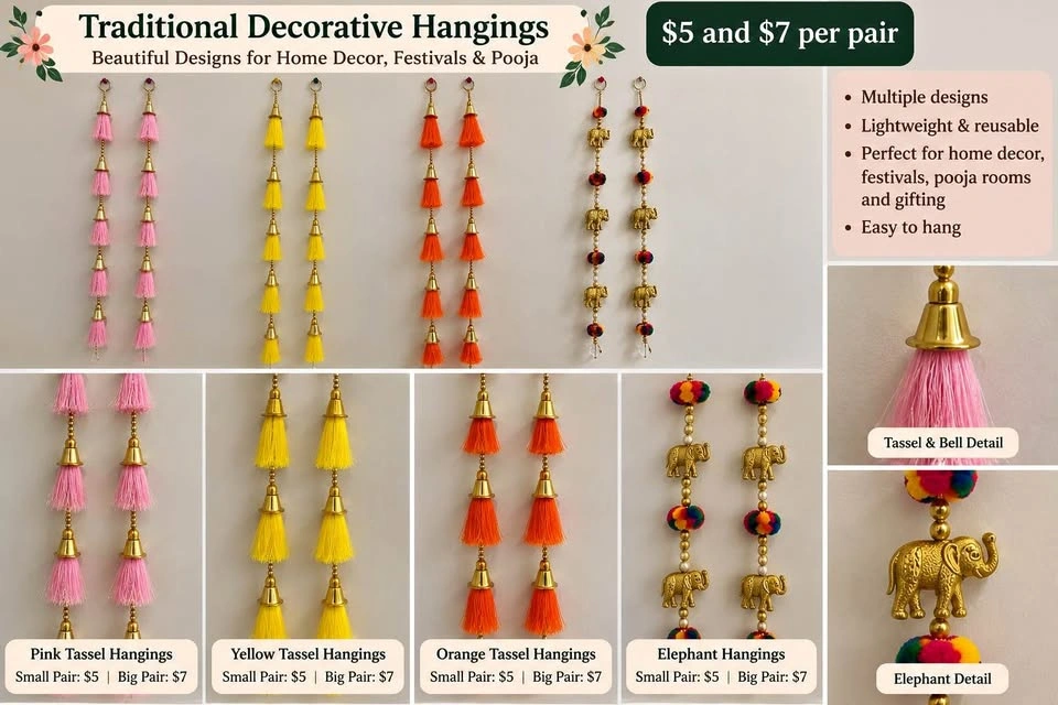 Beautiful Traditional Indian Decorative Hangings