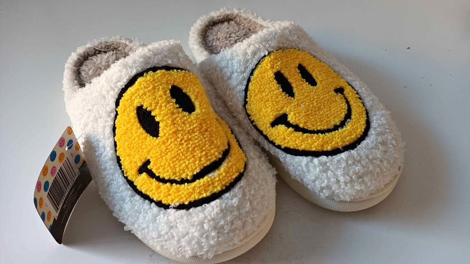 Smiley Face Slippers :)