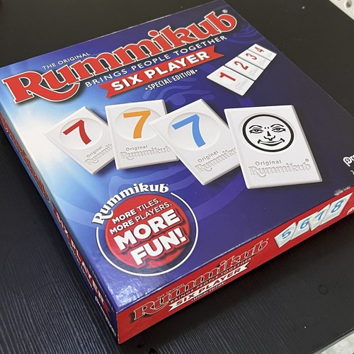 Rummikub Six Player Special Edition Board Game - Complete & Good - photo 2