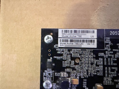 TP-Link Archer T6E PCIe Card with Upgraded Antennas - photo 3