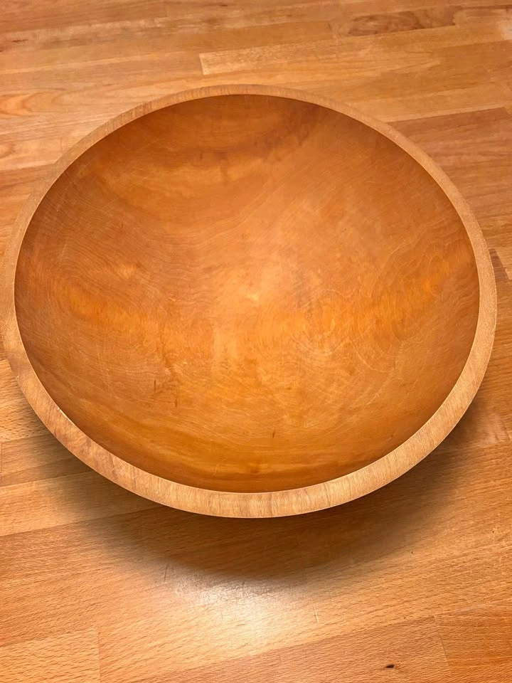 Large Vintage 15" Solid Wood Salad Bowl – Williams Sonoma