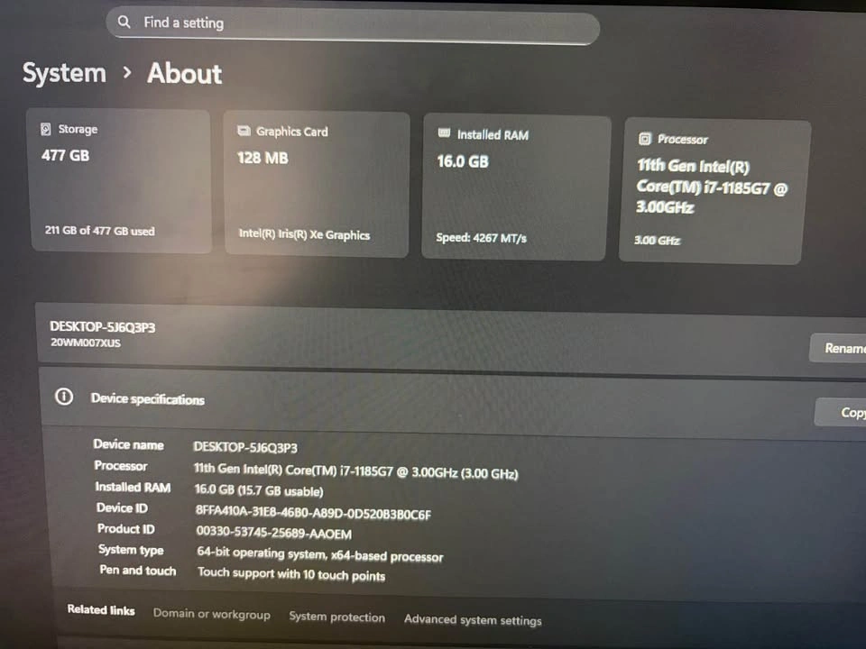 Lenovo Thinkpad T14s Gen 2 - photo 2