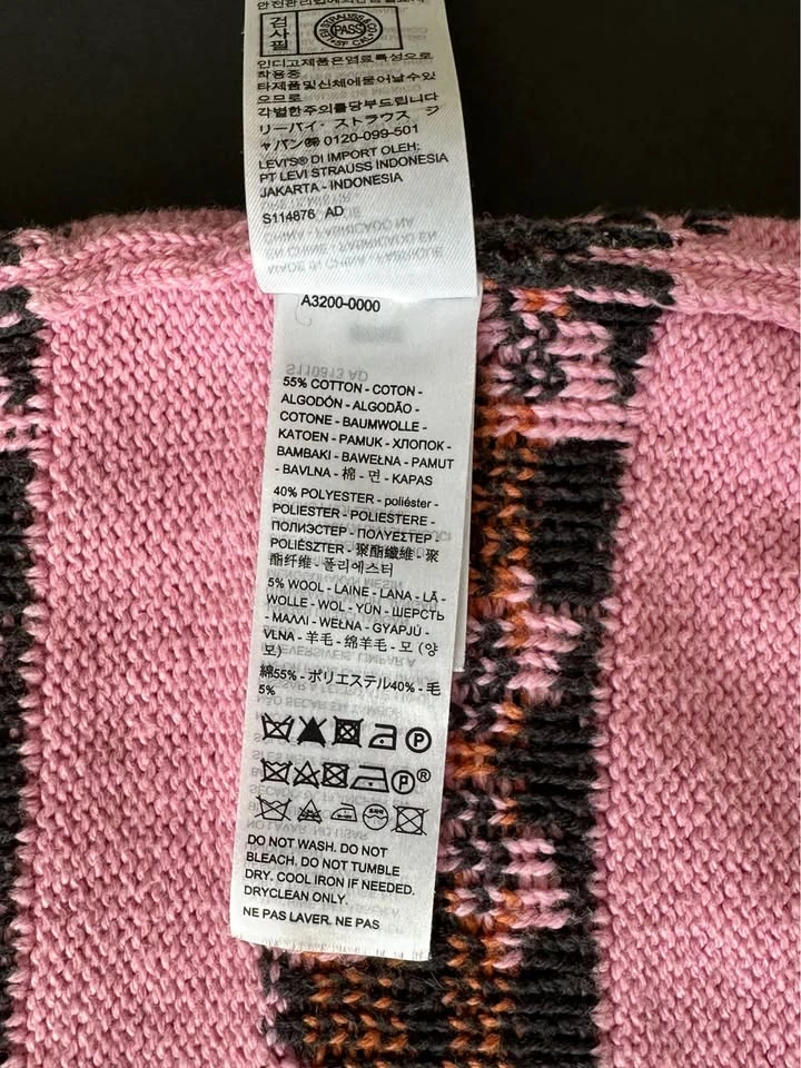 Pink Levi’s Knitted Tank Top L/M - photo 5