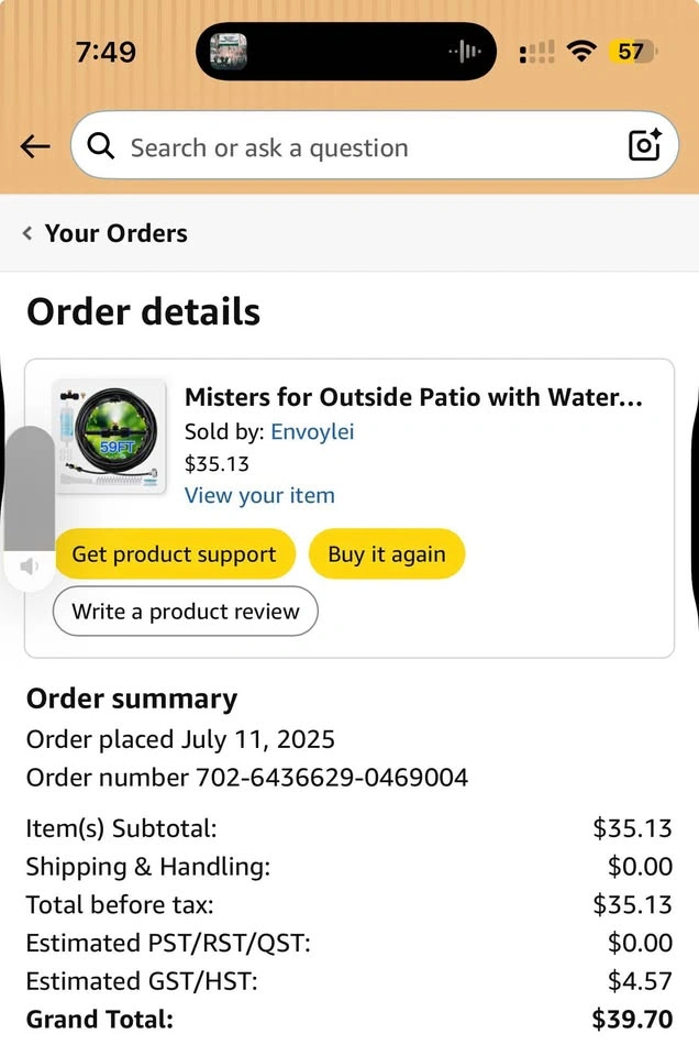 NEW RAFOW Outdoor Misting Cooling System – Patio & Garden - photo 2