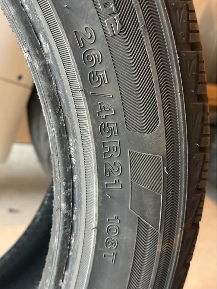 4 TIRES Doublestar Winterking DW02 Winter Tires 265/45R21 - photo 5