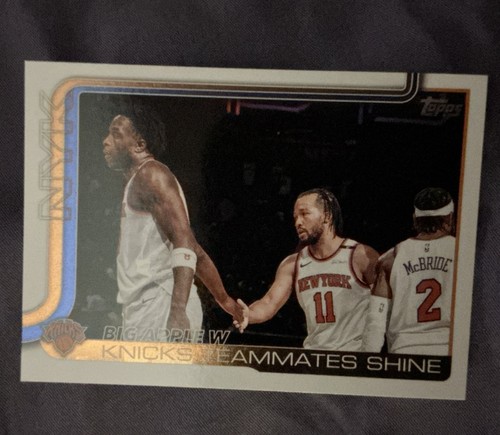 Topps 2024 Big Apple W #274 New York Knicks NBA Basketball Card