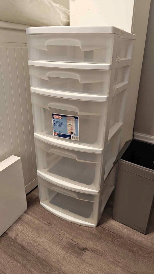 Sterlite 5 Drawer Tower from Walmart