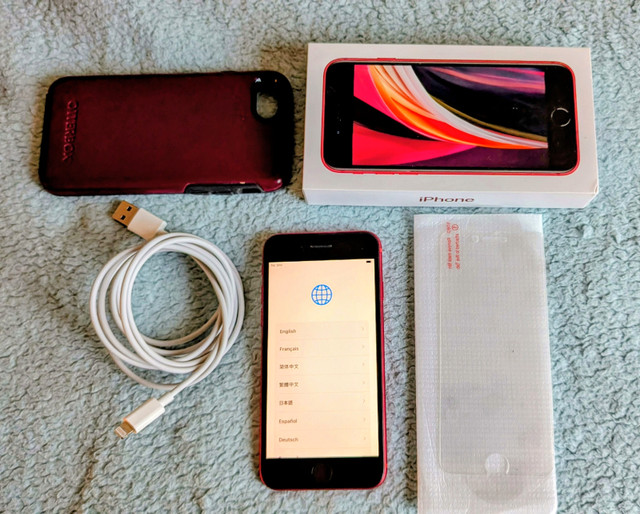Apple iPhone SE 2nd generation red 64GB storage