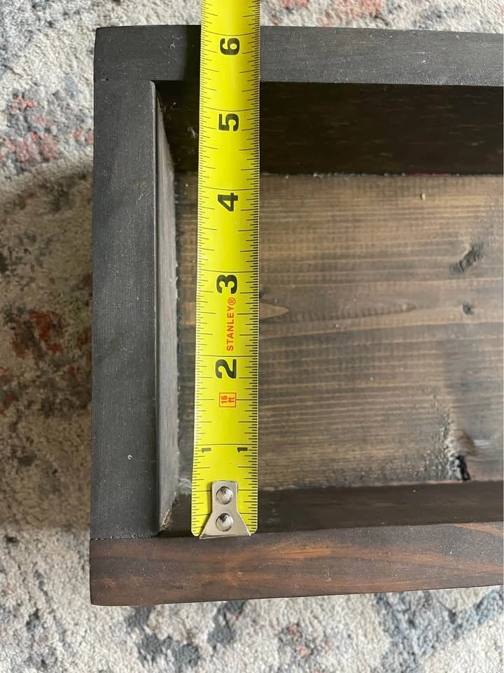Wooden table or mantle box - photo 5