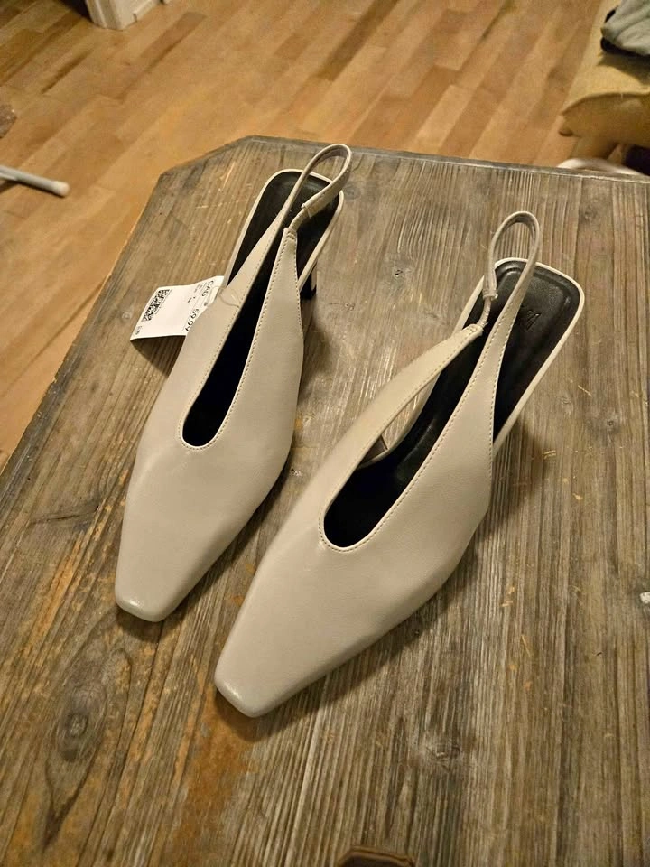 H&M Slingback Heels Size 7