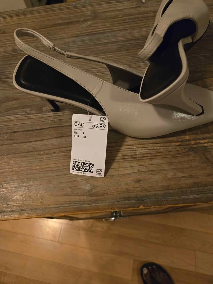 H&M Slingback Heels Size 7 - photo 3